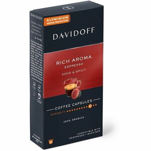 Capsule cafea Davidoff Café Rich Aroma Espresso, 10 capsule x 5.5g, Compatibil sistem Nespresso imagine