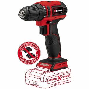 Masina de gaurit/insurubat (bormasina) pe acumulator Einhell Power X-Change TE-CD 18/40 Li BL - Solo, 18 V, motor Brushless, 40 Nm, 21 trepte cuplu, 10 mm mandrina, fara acumulator/incarcator imagine