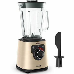 Blender de mare viteza Tefal PerfectMix+, 1200 W, recipient 1.5 L, 6 lame, 3 programe, Functie Autoclean, crem imagine