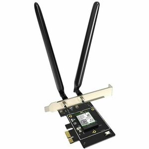 Placa retea wireless 802.11ax Wifi 6e AX5400Tri band, E33 imagine