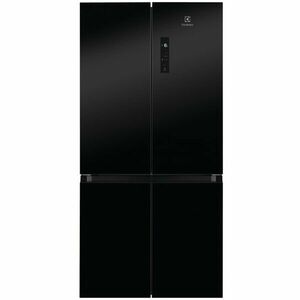 Side by side Electrolux ELT9VE52M0, 522 l, No frost, Clasa E, Afisaj LCD, Touch control, Iluminare LED, H 190 cm, Negru imagine