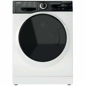 Masina de spalat rufe Slim Whirlpool WRSB7259DEU, 7 kg, 1200 rpm, Clasa B, Motor Inverter, Display Big digital, Negru imagine