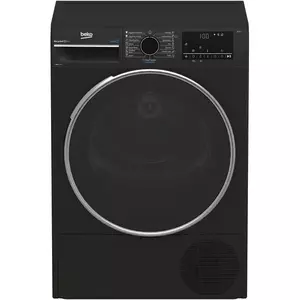 Uscator de rufe Beko B3T68239MG, 8 kg, 16 programe, Clasa A++, Pompa de caldura EcoGentle™, Steamcure, RecycledDry, Outdoor/Sports, Gri imagine