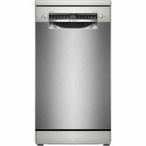 Masina de spalat vase Bosch SPS4EMI24E, 10 seturi, 6 programe, Home Connect, Silence Plus, Clasa C, 45 cm, Inox imagine