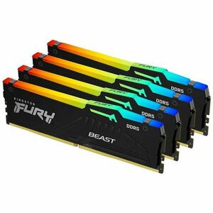 Memorie FURY Beast RGB 128GB DDR5 5200MHz CL40 Quad Channel Kit imagine