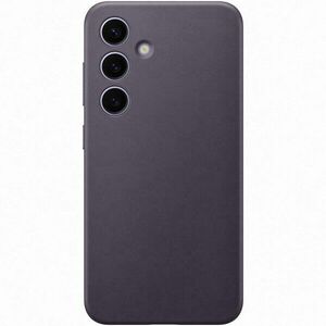 Husa de protectie Samsung Vegan Leather Case pentru Galaxy S24+, DARK VIOLET imagine