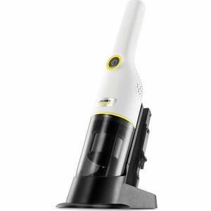 Aspirator de mana compact Karcher CVH 3 Plus, 1.198-350.0, 70 W, 2 Ah, Filtru HEPA 12, autonomie 20 min (max), statie de incarcare, Alb/Negru imagine