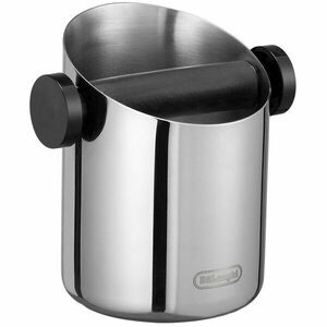 Container pentru zatul de cafea knock box De’Longhi DLSC059, 500g, Argintiu imagine