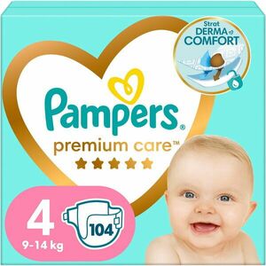 Scutece Pampers Premium Care 4 Mega Box, 104 bucati imagine