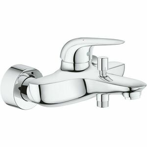 Baterie cada Grohe Eurostyle, monocomanda, 1/2'', cartus ceramic, limitator debit/temperatura, protectie reflux, diverter, Crom imagine