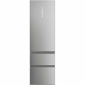 Combina frigorifica Haier HTW5620DNMG, 414 l, Total No Frost, Clasa D, WiFi, MyZone, Humidity Zone, SuperCooling, SuperFreezing, Holidays, H 205 cm, Inox imagine