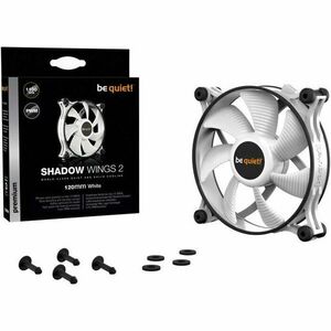 Ventilator / radiator be quiet! Shadow Wings 2 White PWM 120mm imagine