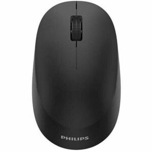 Mouse Philips SPK7307, wireless, 2.4GHz, optic, 1600 DPI, silent, negru imagine