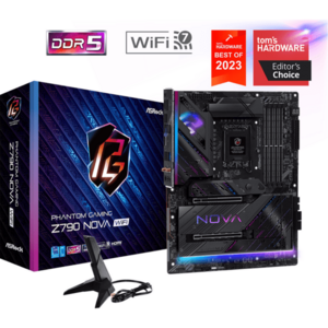 Asrock Z790 Nova WiFi Intel Z790 LGA 1700 ATX imagine