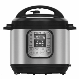 Multicooker Instant Pot Duo 3 MINI, 700W, 14 programe presetate, Capacitate 2.8 litri, Capac detasabil, Functie manuala, Inox/Negru imagine