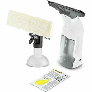 Aspirator de geamuri Karcher WV 1 Plus, 1.633-608.0, 25min, pana la 70 m3, rezervor apa 100 ml, Alb/Negru imagine