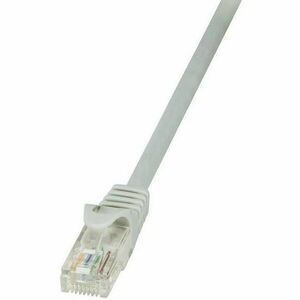 Patch cord UTP Cat5e, cupru-aluminiu, 0.5 m, gri, AWG26 imagine