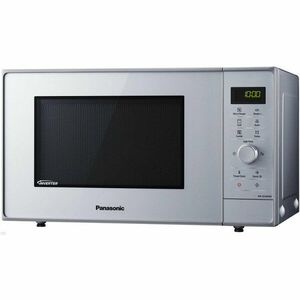 Cuptor cu microunde Panasonic NN-GD36HMSUG, 23 l, 1000 W, Digital, Grill, Accesoriu Steam+, Inverter, Argintiu imagine