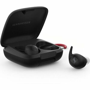 Casti In-Ear Sennheiser Momentum Sport, Bluetooth, HR Monitor, Body Temp, Microfon, Black imagine