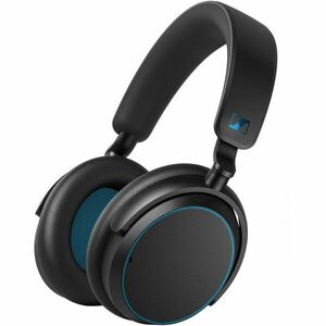 Casti On-Ear Sennheiser Accentum Wireless Blues, Bluetooth, Hybrid ANC, Autonomie 50 ore, Albastru imagine