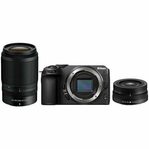 Aparat foto Mirrorless Nikon Z30, 20.9 MP , 4K , Wi-Fi + Obiectiv 16-50mm + Obiectiv 50-250mm, Negru imagine