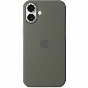 Husa de protectie Apple Silicone Case with MagSafe pentru iPhone 16 Plus - Stone Gray imagine