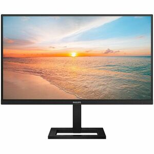 Monitor Philips, 27, IPS, 4K, UHD, 60Hz, 4ms, HDR10, FlickerFree, Boxe 2W x 2, HA, HDMI, DisplayPort, 27E1N1800AE/00, Negru imagine