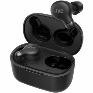 Casti audio In-Ear JVC HA-A25T-BN-E, Bluetooth, True Wireless, Negru imagine