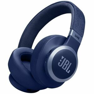 Casti audio wireless over-ear JBL LIVE 770NC, True Adaptive NC, Bluetooth, Multi-Point, Albastru imagine