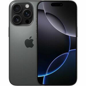 Telefon mobil Apple iPhone 16 Pro, 128GB, 5G, Black Titanium imagine