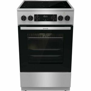 Aragaz ceramic, Gorenje, 70L, 4 zone de gatit, clasa energetica D, Inox imagine