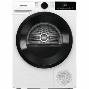 Uscator cu pompa de caldura Gorenje DNA83, 8 kg, 16 programe, TwinAir, clasa energetica A++, alb imagine