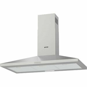 Hota Gorenje WHC929E4X, 90cm, 450m3/h, LED 2W, filtre de grasime din aluminiu, inox imagine