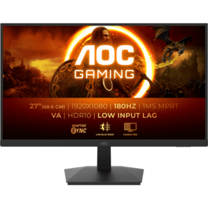 Monitor LED AOC Gaming 27G15N2 27 inch FHD VA 1 ms 180 Hz HDR imagine