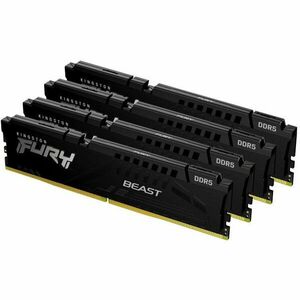 Memorie Kingston FURY Beast 128GB DDR5 5200MHz CL40 Quad Channel Kit imagine