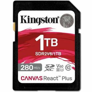 Card memorie Kingston SDXC Canvas React Plus Class 10 UHS-II 1TB imagine