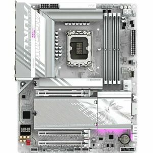 Placa de baza GIGABYTE Z890 A ELITE WF7 ICE, LGA1851, DDR5, BT, Wi-Fi, ATX, Alb imagine