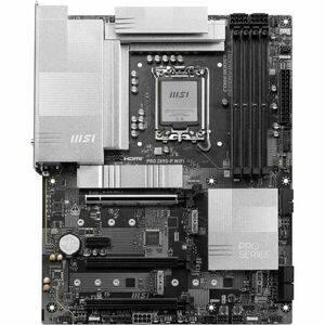 Placa de baza MSI PRO Z890-P WIFI, LGA1851, DDR5, ATX, Negru/Gri imagine