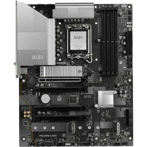 Placa de baza MSI PRO Z890-S WIFI, LGA1851, DDR5, ATX, Negru/Gri imagine