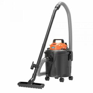 Aspirator multifunctional Limpio LWD-18P2, 1200 W, Putere aspirare 135 W, Flux de aer 1.8 m3/min, Functie de suflare, Negru/Portocaliu imagine