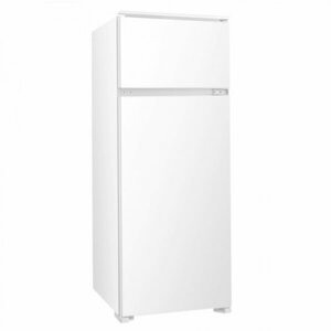 Frigider cu doua usi incorporabil Samus SDBI294E, 205 L, Clasa energetica E, Termostat reglabil, 4 rafturi sticla, H 145 cm, Alb imagine