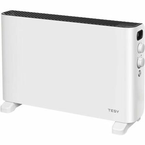 Convector de podea Tesy CN 207 ZF W, 4 optiuni de setare a caldurii: 1000/2000 W + ventilator, termostat, functie turbo, alb imagine