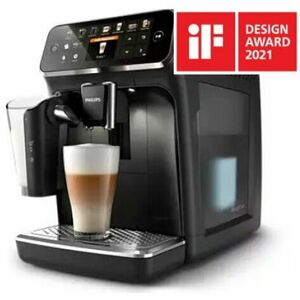 Espressor automat Philips LatteGo EP5441/50, 1500 W, 15 bar, Filtru AquaClean, 12 bauturi, Rasnita ceramica, Negru imagine