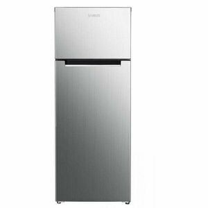 Frigider cu 2 usi Samus SX284E, 206 L, Clasa energetica E, Termostat Reglabil, H 143 cm, Inox/Argintiu imagine