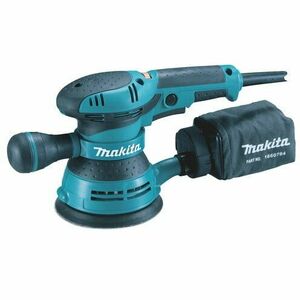 Masina de slefuit orbitala Makita BO5041, 300 W, 125 mm diametru disc, 4000-10000 oscilari/min, 2 m lungime cablu alimentare imagine