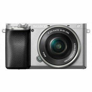 Aparat foto Mirrorless Sony Alpha A6100, 24.2MP, 4K, Silver + Obiectiv 16-50mm imagine