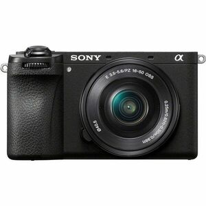 Aparat foto mirrorless Sony A6700, APS-C, 26MP, 4K, AI, Stabilizare 5 axe, Negru + Obiectiv 16-50mm imagine