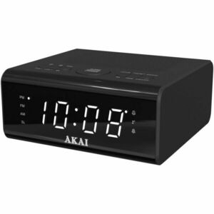 Radio cu Ceas AKAI ACR-2010, Display LED, Negru imagine