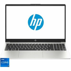 Laptop HP 250 G10 cu procesor Intel® Core™ i7-1355U pana la 5.0GHz, 15.6'', Full HD, 16GB DDR4 RAM, 512GB SSD, Intel® UHD Graphics, Free DOS, , Turbo Silver imagine