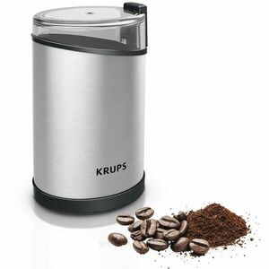 Rasnita cafea KRUPS GX204D10, 75g, 200W, argintiu-negru imagine